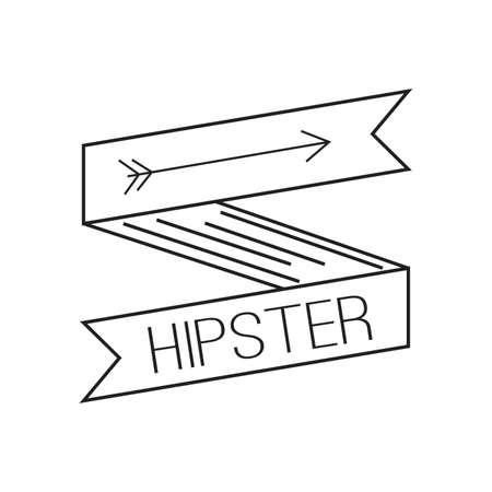 Abstract hipster labelのイラスト素材