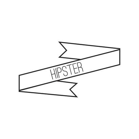 Abstract hipster labelのイラスト素材