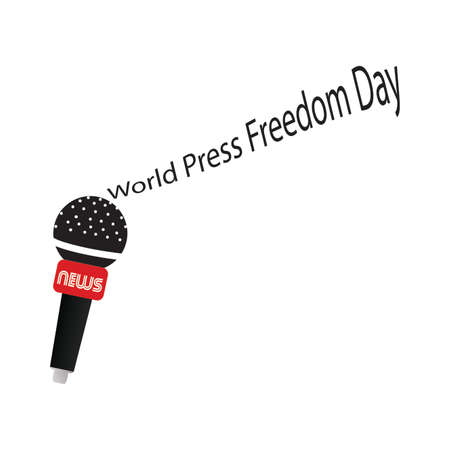 World Press freedom dayのイラスト素材