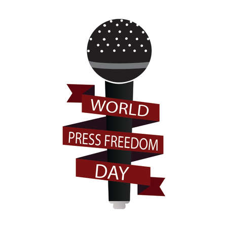 World Press freedom dayのイラスト素材