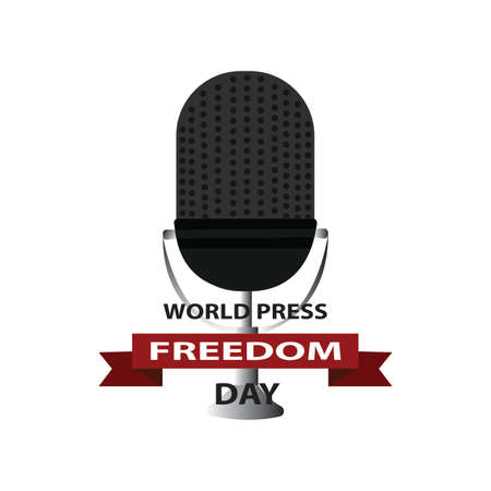 World Press freedom dayのイラスト素材
