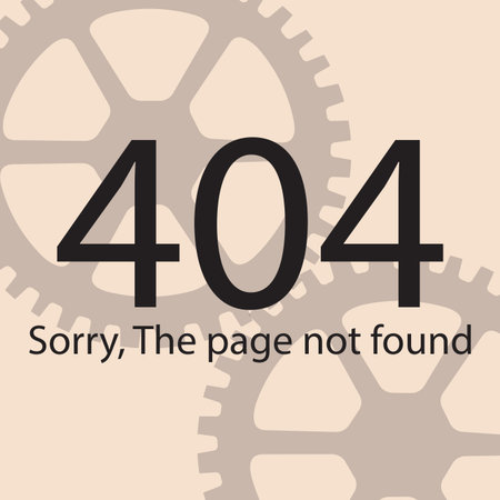 Page not found vector illustrationのイラスト素材