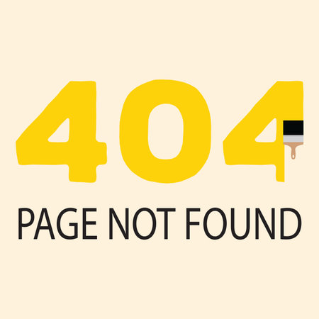Page not found  vector illustration