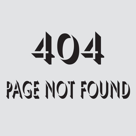 Page not found  vector illustration