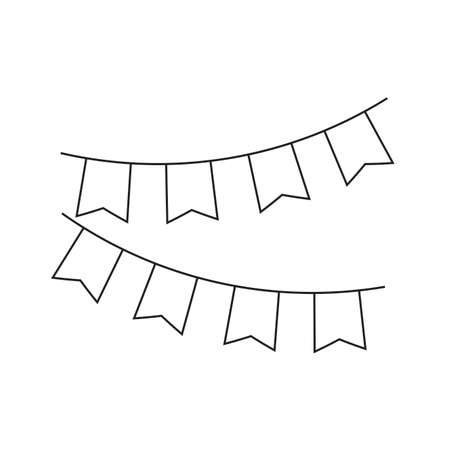 Abstract party objectのイラスト素材