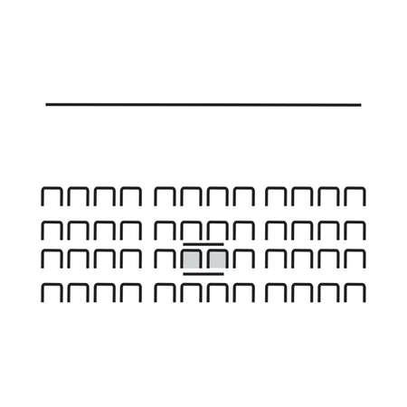 abstracct cinema symbolのイラスト素材