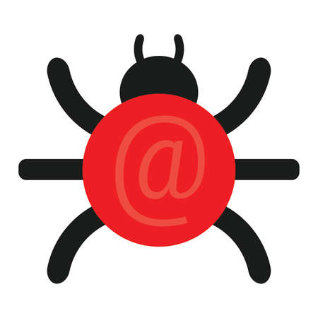 Virus Computer backgroundのイラスト素材