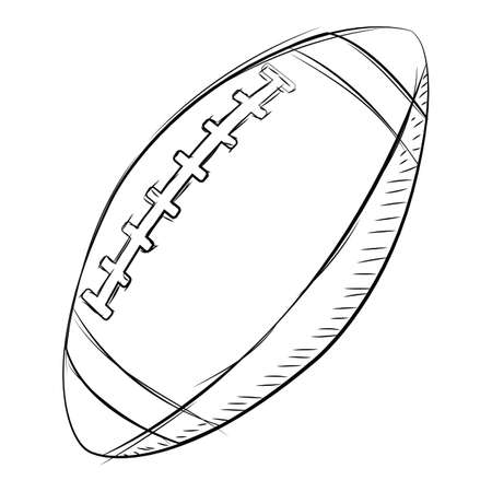 Sport ball sketchのイラスト素材