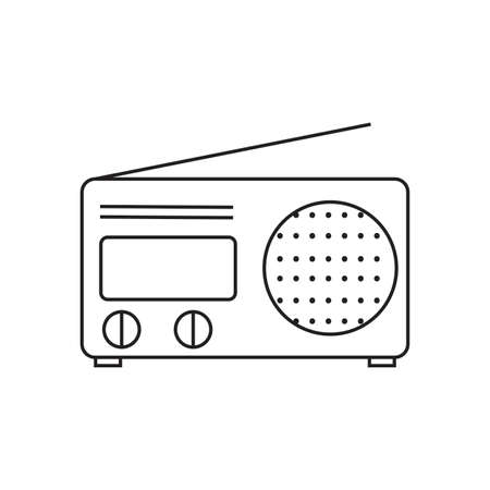 Abstract camping objectのイラスト素材