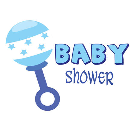 Baby shower backgroundのイラスト素材
