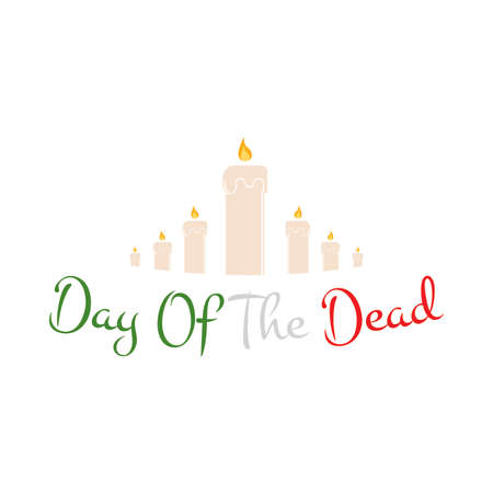 abstract day of the dead background with some special objectsのイラスト素材