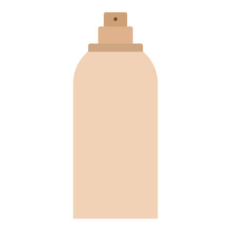 abstract hair product on a white backgroundのイラスト素材