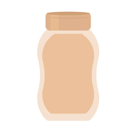 abstract hair product on a white backgroundのイラスト素材