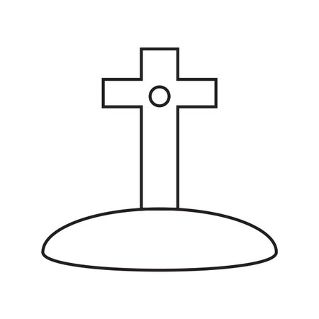 abstract halloween object on a white backgroundのイラスト素材