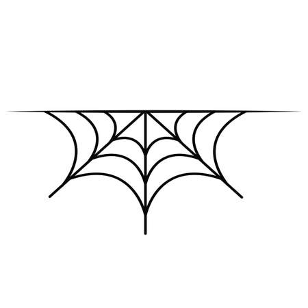 abstract halloween object on a white backgroundのイラスト素材