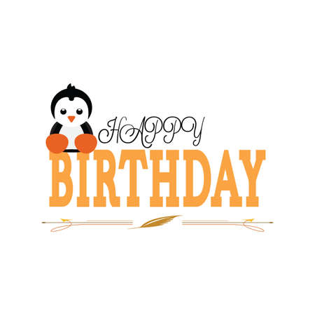 Happy birthday backgroundのイラスト素材