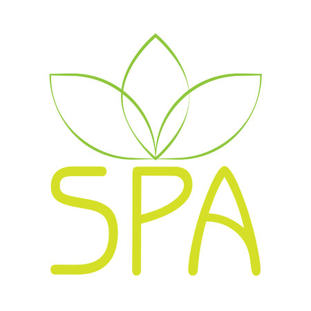 abstract Spa background with some special objectsのイラスト素材