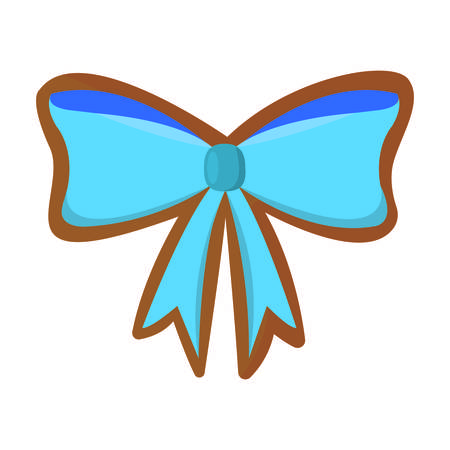 cute happy christmas sticker, vector illustration designのイラスト素材