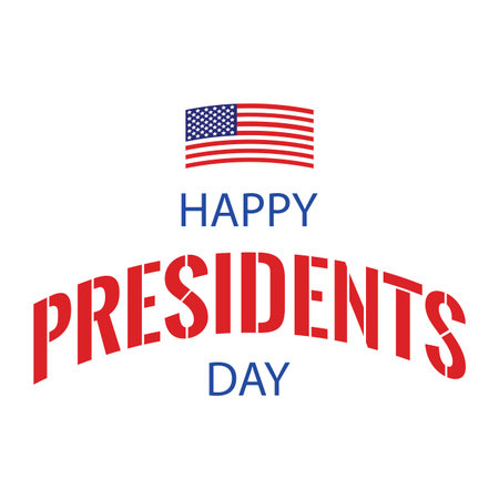 Happy Presidents dayのイラスト素材