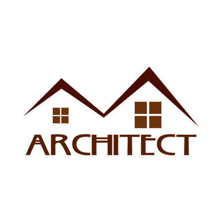 Abstract architect iconのイラスト素材