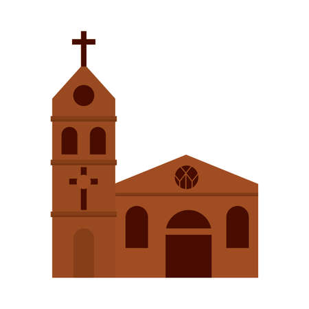 Abstract cute churchのイラスト素材