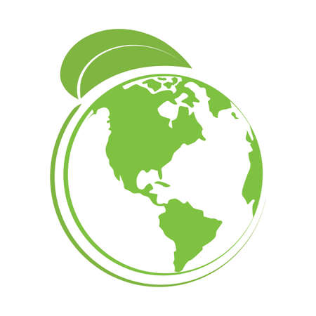 Cute world to represent the care of the enviroment, vector illustration designのイラスト素材