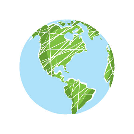 Abstract cute churchのイラスト素材