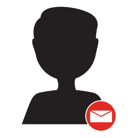 abstract social media icon on a white backgrond, vector illustration designのイラスト素材