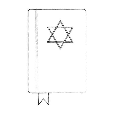 Jewish religion objectのイラスト素材