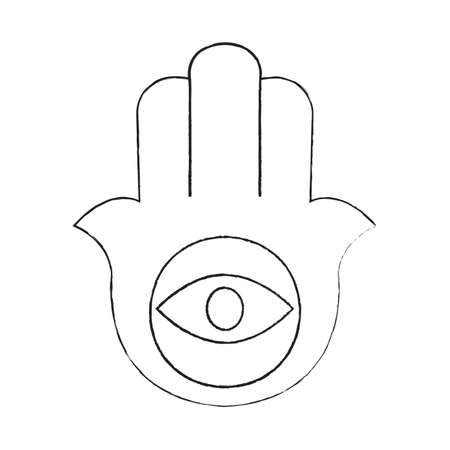 Jewish religion objectのイラスト素材