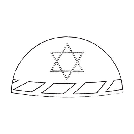 Jewish religion objectのイラスト素材