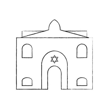 Jewish religion objectのイラスト素材