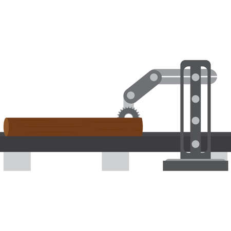 Abstract production lineのイラスト素材