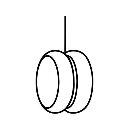 abstract cute toy on a white background, vector illustration designのイラスト素材