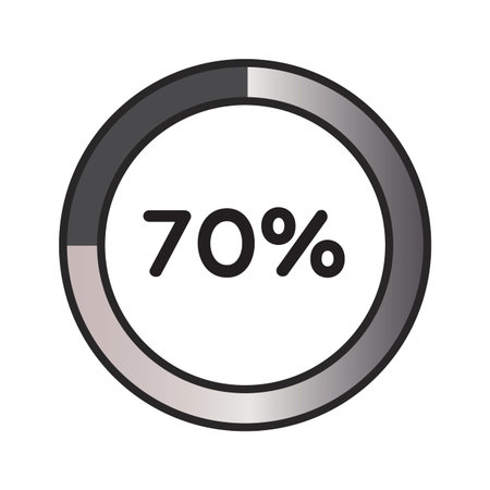 abstract loading bar on a white background, vector illustration design