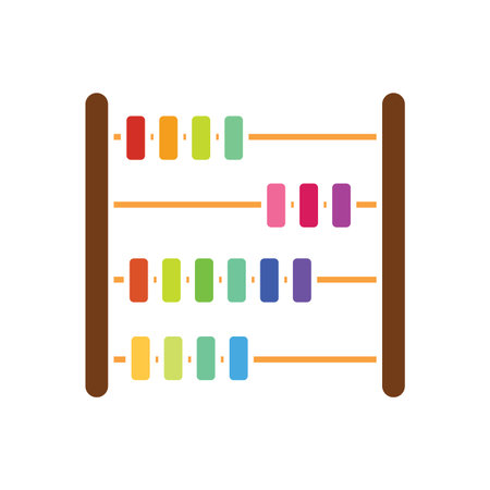 abstract cute toy on a white background, vector illustration designのイラスト素材