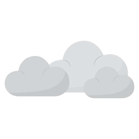 abstract cartoon weather icon, vector illustration designのイラスト素材
