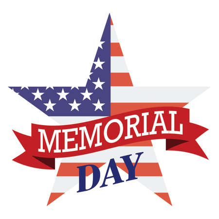 Memorial Day backgroundのイラスト素材