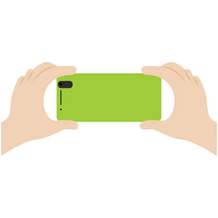 abstract concept of selfie, vector illustration designのイラスト素材