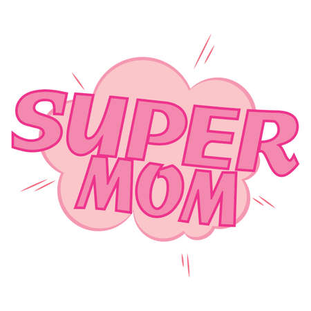 Super Momのイラスト素材