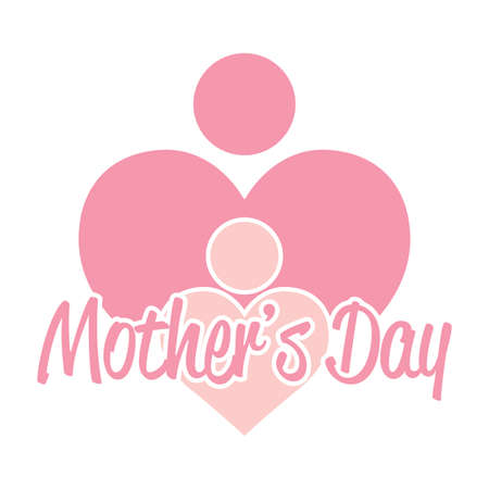 Happy mother day background with some special objectsのイラスト素材