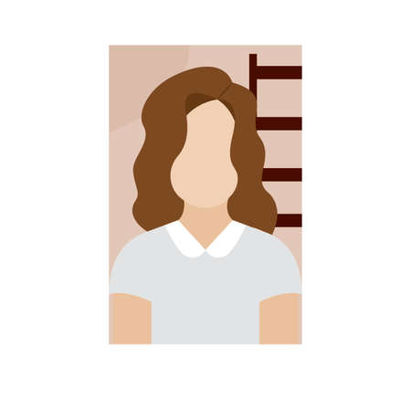 Front view of a personのイラスト素材