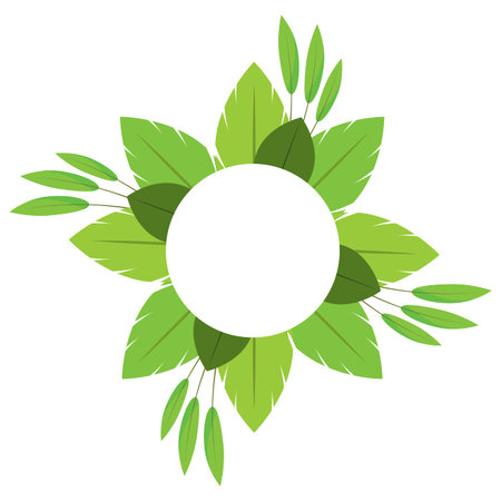 plant ornament objectのイラスト素材