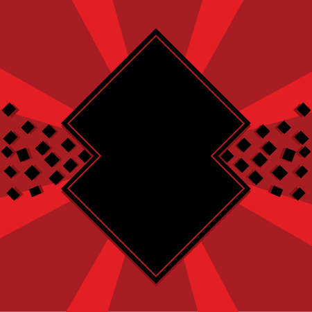 Black friday background. Empty poster - Vector illustration designのイラスト素材