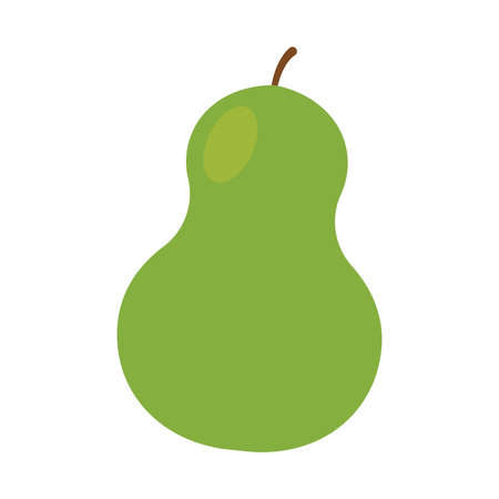 Isolated pear icon. Thanksgiving season - Vector illustration designのイラスト素材