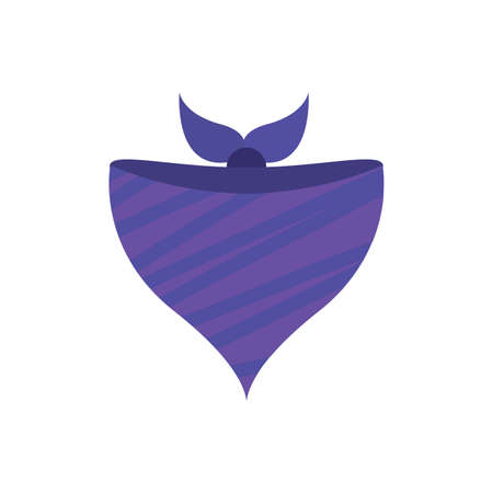 Isolated scarf icon. Winter clothes - Vector illustration designのイラスト素材