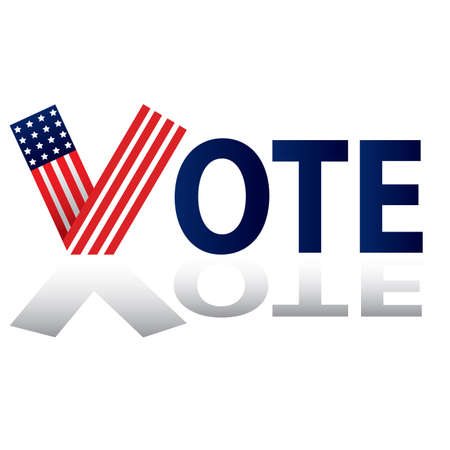 Election day in United States. Presidental election. 2020 - Vectorのイラスト素材