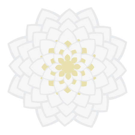 Isolated beautiful flower. Spring season - Vector illustrationのイラスト素材