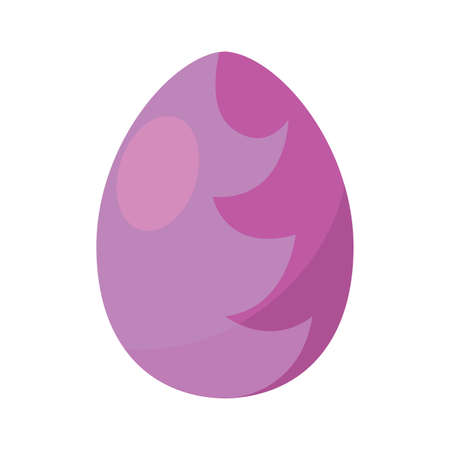 Decorated easter eggs icons. Easter celebration - Vectorのイラスト素材