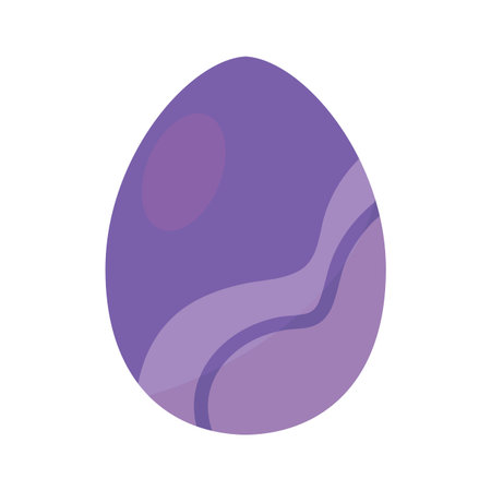 Decorated easter eggs icons. Easter celebration - Vectorのイラスト素材